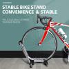 ROCKBROS Foldable Bike Stand Floor Alloy Bicyle Stand Folding Indoor Parking Wheel Holder Fit 20-29 (White-W) view 2