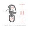 RANYUSS Pair of 2-3/4in(70mm) Swivel Eye Snap Shackle Quick Release Bail Rigging Sailing Boat Marine Grade Stainless Steel Clip view 2