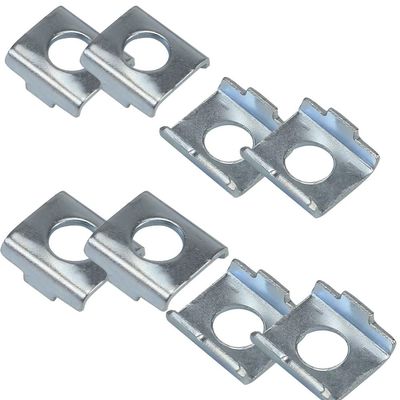 YehVeh 8 Pack Training Wheels Vertical Bracket for Children's Bicycle Stabiliser Support Bar Rod Locating Mount Plate Gasket 23mm+25mm Universal for Kids Bike Auxiliary Rubber Flash Mute Wheel