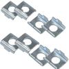 YehVeh 8 Pack Training Wheels Vertical Bracket for Children's Bicycle Stabiliser Support Bar Rod Locating Mount Plate Gasket 23mm+25mm Universal for Kids Bike Auxiliary Rubber Flash Mute Wheel view 1