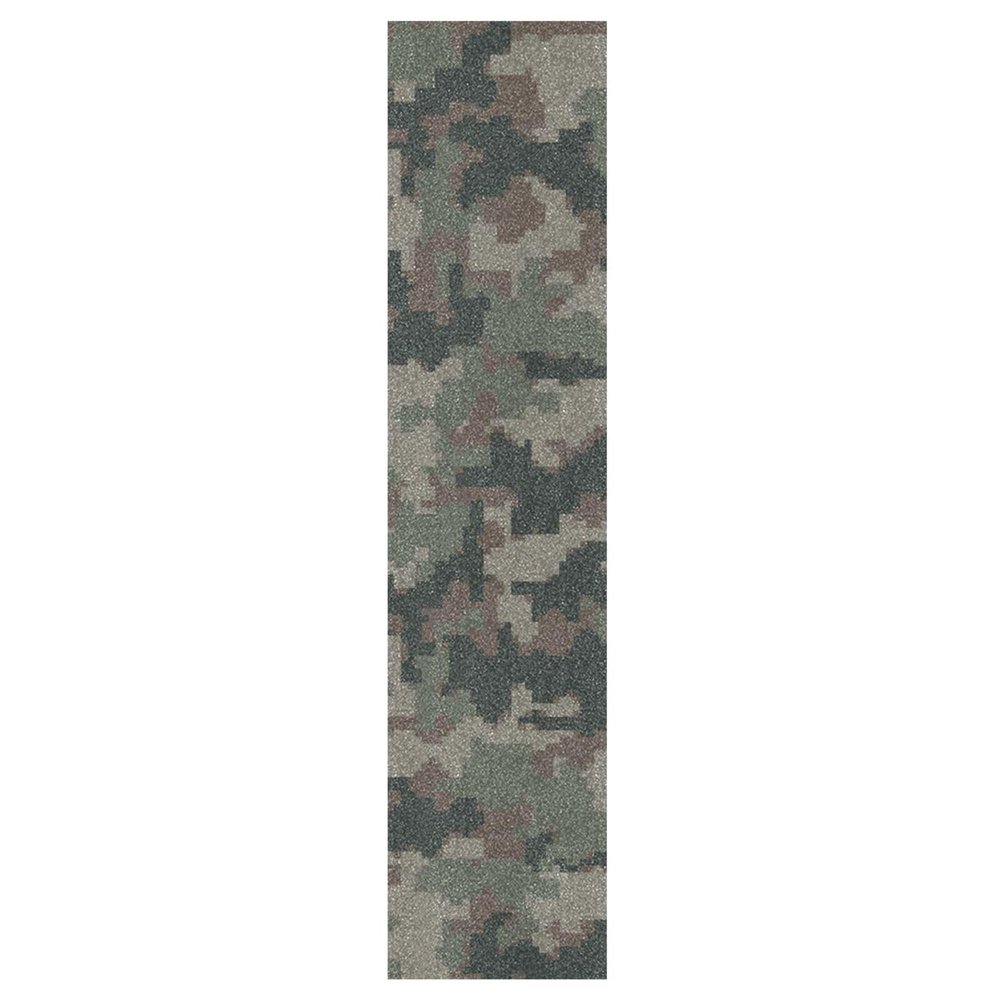 YETTASBIN Camouflage Skateboard Grip Tape, Bubble Free Anti Slip Longboard Grip Tape Sheet Sticker Deck Sandpaper for Rollerboard, 33 x 9 Inch