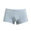 Maiyifu-GJ Men's Solid Colour Transparent Underwear Breathable Soft Trunks Silk Stretch Boxer Briefs (Green 1PC,Medium) view 1