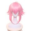 XiongXiongLe Pink Short Wig Cosplay Anime Halloween Men Costume Heat Synthetic Hair Wigs for Party Festival Halloween Comic Con view 1