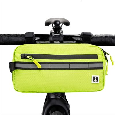 ROYALFAIR Waterproof Bike Handlebar Bag (Neo Green)