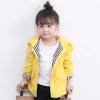 Admireme Toddler Baby Boy Girl Duck Rain Jacket Cute Cartoon Yellow Raincoat Hoodie Kids Coat Windbreaker School Outfit view 2