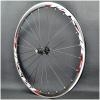 ZECHAO 700C Road Bike Wheelset,Double Wall Alloy Rim 30MM Front/Rear Wheel Brake Sealed Bearing Hub C/V Rim Brake 7-11 Speed Cassette Wheelset (Color : A-Red, Size : 700C) view 3
