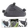 BESPORTBLE Bike Frame Bag Bike, Reflective Bicycle Triangle Bag Versatile Bicycle Bags for Frame, Easy to Install Bike Pouch, Cycling Accessories Pouch for Mountain Road Bike Commute Bike view 2