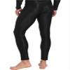 Jhaoyu Men Shiny Workout Yoga Leggings Stretch Compression Pants Base Layer Running Tights Black Medium view 4