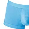 Maiyifu-GJ Men's Cotton U-Shaped Underwear Stretchy Breathable Trunks Low Waist Soft Boxer Briefs (Blue 3PC,Medium) view 3