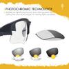 AOZAN ANSI Z87.1 Replacement Lenses For Oakley Si Ballistic Det Cord Sunglasses - HI-DEF Photochromic view 3