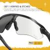 AOZAN ANSI Z87.1 Replacement Lenses For Oakley Si Ballistic Det Cord Sunglasses - HI-DEF Photochromic view 4