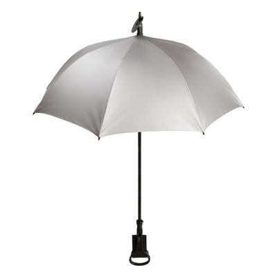 Haas-Jordan 50" Spectator Seat Umbrella, Reflective Canopy, Sturdy Seat