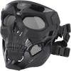 MICH Airsoft Helmet Airsoft Skull Mask TacticalVest Outdoor, Adjustable Training Protective Vest,Paintball Cosplay CS Games view 4