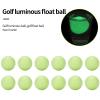 SUNGOOYUE Balls, 12Pcs Synthetic Rubber Luminous Night Floating Balls in The Dark for Night Sports view 3
