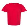 Adult Heavyweight RS Pocket T-Shirt, Red, S - 6030 view 1