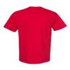 Adult Heavyweight RS Pocket T-Shirt, Red, S - 6030 view 3