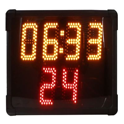 Basketball Timer Shot Clock with Remote Control, Shot Clock with Buzzer, 24 Seconds Countdown Clock