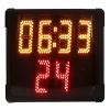 Basketball Timer Shot Clock with Remote Control, Shot Clock with Buzzer, 24 Seconds Countdown Clock view 1