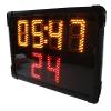 Basketball Timer Shot Clock with Remote Control, Shot Clock with Buzzer, 24 Seconds Countdown Clock view 3