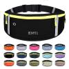 Running Belt Waist Fanny Pack: Slim Phone Holder Workout Pouch for Walking JoggingBlack view 1