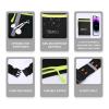 Running Belt Waist Fanny Pack: Slim Phone Holder Workout Pouch for Walking JoggingBlack view 3