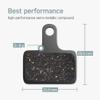 Borgen 2 Pairs Bike Brake Pads, Bicycle Brake Pads Compatible with Shimano K03S Bicycle Brakes Pads Suitable for Ultegra, Dura Ace, BR-RS, XTR, GRX view 4