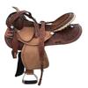 Adults Western Horse Barrel Saddle Leather 16 Inches Seat with Free Tack Set Brown