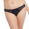 Maidenform Women's Moderate Protection Period Bikini Panties, Built-in Liner, Odor Guard, 3-Pack, Black/Sparrow Brown Leopard/Black view 2