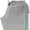 CornBorn North Dakota Fighting Hawks Sweatpants - Premium Fleece Vertical University of North Dakota - Gray - XL view 2