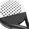 LAPAT Carbon Fiber Padel Racket with Cover Bag - Professional Paddle Tennis Racquet for Adults Beginner & Intermediate - Lightweight EVA Foam POP Court Paddle (White Oslo) view 2