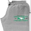 CornBorn North Dakota Fighting Hawks Jogger - Premium Fleece Arched North Dakota Primary Logo - Gray - 2X view 2