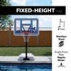 Lifetime Poolside Portable Basketball Hoop, 44-Inch Fusion Backboard view 4