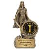 Decade Awards Female Champion 1st Place Trophy - Custom Engraved Warrior Woman Award - Overall Winner in Sports, Academics, Tournaments or Special Competitions -Customize Now (1STPLACE-6.75 Inch) view 1