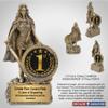 Decade Awards Female Champion 1st Place Trophy - Custom Engraved Warrior Woman Award - Overall Winner in Sports, Academics, Tournaments or Special Competitions -Customize Now (1STPLACE-6.75 Inch) view 2