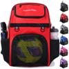CapsLock Youth Soccer Bag - Boys Girls Soccer Backpack & Bags for Basketball, Volleyball & Football | Includes Separate Cleat and Ball Compartment, and Convenient Fence Hook. view 1