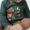 Gerber Baby Boys 6-Pack Long-Sleeve Onesies Bodysuit, Fox, 6-9 Months view 2