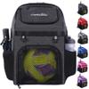 CapsLock Youth Soccer Bag - Boys Girls Soccer Backpack & Bags for Basketball, Volleyball & Football | Includes Separate Cleat and Ball Compartment, and Convenient Fence Hook. view 1