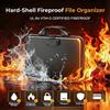 CapsLock Youth Soccer Bag -Fireproof Document Organizer wit, Volleyball & Football | Includes Water-Resistant Storage for Important Documents, Passport view 2