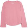 Under Armour Girls' Long Sleeve Performance Graphic Tee, Outdoor Collection, Fizz Pink, YXL view 3