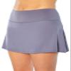 Marika Women's Carla High Rise Back Pocket Skort, Blue Granite, Large view 3