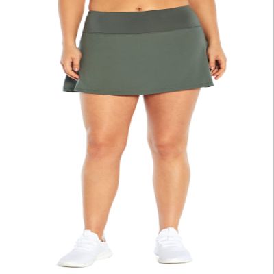 Marika Women's Carla High Rise Back Pocket Skort, Balsam Green, Small