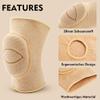 Knee Pads Volleyball Girls Kids Youth Women Men 7.8" Thick Padded Dance Knee Pad Soft Stretchy Knee Brace Breathable Knee Protector for Basketball Football Wrestling Pole Dance Yoga Knee Sleeve 1 Pair view 4
