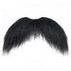 DIY Self Adhesive Fake Mustache Fake Beard Material Novelty Mustaches for Costume and Halloween Festival Party (Black) view 1