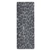 Caikeny Leopard Grey Black Yoga Mat Blue Eco Friendly Non Slip Fitness Exercise Mat Foldable Carrying -Workout Mat for Yoga Pilates Floor Exercises 70.8x26inc view 1