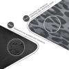 Caikeny Leopard Grey Black Yoga Mat Blue Eco Friendly Non Slip Fitness Exercise Mat Foldable Carrying -Workout Mat for Yoga Pilates Floor Exercises 70.8x26inc view 3