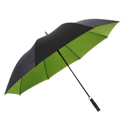 34-inch Anti-ultraviolet Golf Umbrella Automatic Opening Double Canopy Super Large Anti-storm Sunshade Large Umbrella (green)