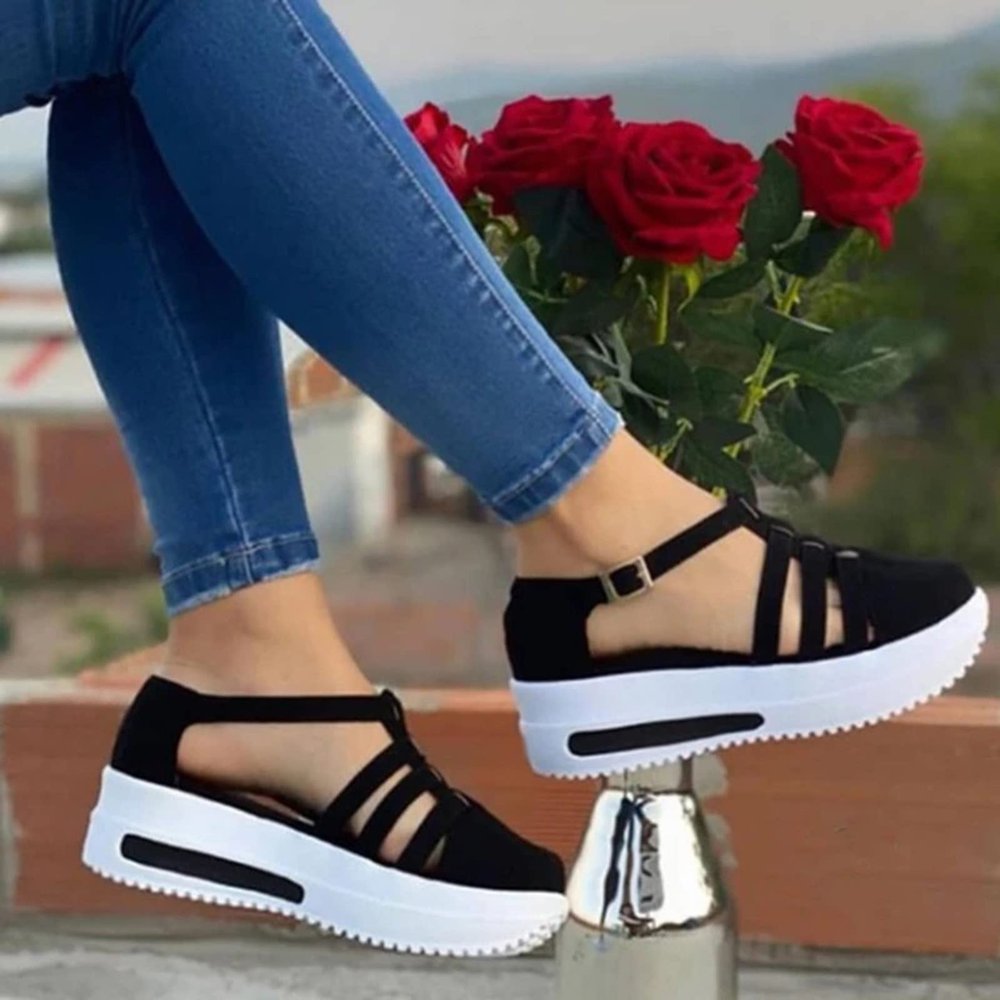 Sandals for Women Dressy Summer, Womens Closed Toe Sandals Wedge Espadrilles Casual Ankle Strap Platform Sandals Espadrilles Wedge Platform Casual Beach Outdoor Sandals Wedges Sandal Shoes