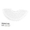 Beatifufu Off Shoulder Wedding Dress Cloak Elegant Lace Bridal Shawl Short Cape for Women for Wedding Ceremony and Special Occasions view 4