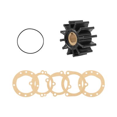 09959K 09959K-SHW 12 Blade Flexible Impeller Kit Replacement for Sherwood Impeller Fits for Sierra 18-3046