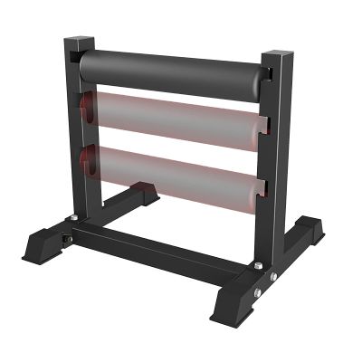 Onwowsun Adjustable Squat Stand, Single Leg Squat Roller, Bodyweight or Dumbbell Use, Balance Training Fitness Home Equipment Leg Press Stretch